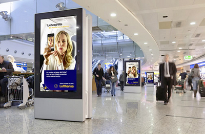 Размещение рекламы в аэропорту